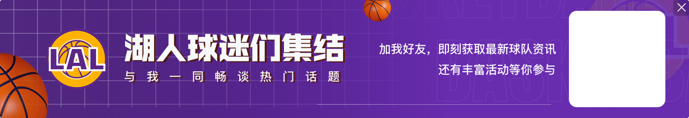 没眼看🙄！湖人过去六场失利场均输21.8分 有4场输了25+